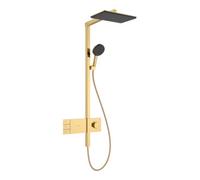Hansgrohe hansgrohe Showerpipe Raindance Alive Q 2jets, EcoSmart, 7,6 l/min, optique or poli Quantité:1