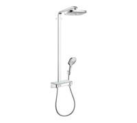 Hansgrohe hansgrohe Showerpipe Raindance Select E avec thermostat, 2 jets, chrome Quantité:1