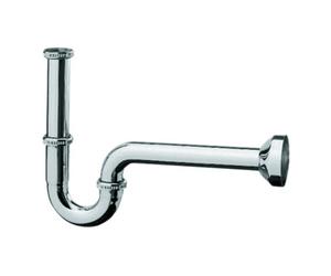 Hansgrohe hansgrohe Siphon tubulaire Entrée G 1 1/4, prêt à installer, chrome Quantité:1