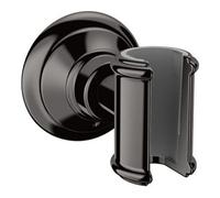 Hansgrohe hansgrohe Support de douche Axor Montreux fixe, métal, chrome noir poli Quantité:1