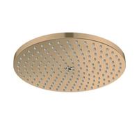 Hansgrohe Pommeau de douche Raindance S 240 27623140 PowderRain 240 mm 1 jet bronze brossé
