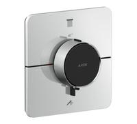 Hansgrohe hansgrohe Thermostat Axor ShowerSelect ID encastré, 2 sorties, softcube, or poli Optic Quantité:1
