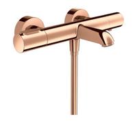 Hansgrohe hansgrohe Thermostat de baignoire Axor Citterio M AP, sortie 180 mm, 2 usages, or rouge poli Quantité:1