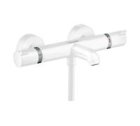 Hansgrohe hansgrohe Thermostat de baignoire Ecostat Comfort 305x188mm, AP, 2 voies, A 177mm, blanc mat Quantité:1