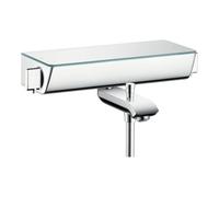 Hansgrohe hansgrohe Thermostat de baignoire Ecostat Select AP, 2 sorties, saillie 193 mm, chrome Quantité:1