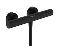 Hansgrohe hansgrohe Thermostat de douche Ecostat Element apparent, 1 sortie, noir mat Quantité:1