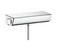 Hansgrohe hansgrohe Thermostat de douche Ecostat Select AP, rénovation, 1 utilisateur, blanc/chrome Quantité:1