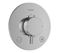 Hansgrohe hansgrohe Thermostat Ecostat Comfort S encastré, 2 sorties, 23 l/min, EN 1717, chrome Quantité:1