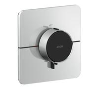 hansgrohe AXOR ShowerSelect ID thermostat, haut débit, encastré, softsquare, 36775300, Couleur: Rouge poli or