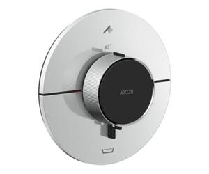 Hansgrohe hansgrohe Thermostat encastré Axor ShowerSelect ID Kit complet 2 sûretés rondes PRG Quantité:1