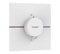Hansgrohe hansgrohe Thermostat ShowerSelect Comfort E encastré, 1 sortie, blanc mat Quantité:1