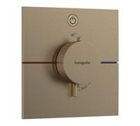 Hansgrohe hansgrohe Thermostat ShowerSelect Comfort E encastré, 1 sortie, bronze brossé Quantité:1