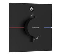 Hansgrohe hansgrohe Thermostat ShowerSelect Comfort E encastré, pour 1 sortie, noir mat Quantité:1