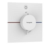 Hansgrohe hansgrohe Thermostat ShowerSelect Comfort E encastré, pour 1 utilisateur, blanc mat Quantité:1