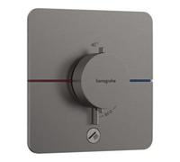 Hansgrohe hansgrohe Thermostat ShowerSelect Comfort Q UP, 1 voie + 1 sortie supplémentaire, bleu brossé vc Quantité:1