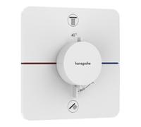 Hansgrohe hansgrohe Thermostat ShowerSelect Comfort Q UP, 2 sorties, avec protection Kom EN 1717, blanc mat Quantité:1