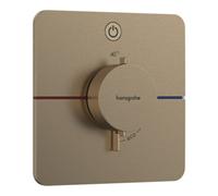 Hansgrohe hansgrohe Thermostat ShowerSelect Comfort Q UP, pour 1 utilisateur, bronze brossé Quantité:1