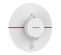 Hansgrohe hansgrohe Thermostat ShowerSelect Comfort S encastré, 1 cons. et 1 sortie, blanc mat Quantité:1