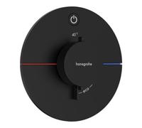 Hansgrohe hansgrohe Thermostat ShowerSelect Comfort S encastré, 1 sortie, noir mat Quantité:1