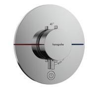 Hansgrohe hansgrohe Thermostat ShowerSelect Comfort S encastré, 1 sortie usage + 1 sortie supp., chrome Quantité:1