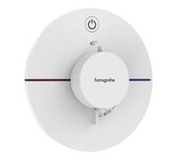 Hansgrohe hansgrohe Thermostat ShowerSelect Comfort S encastré, pour 1 utilisateur, blanc mat Quantité:1