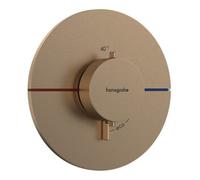 Hansgrohe hansgrohe Thermostat ShowerSelect Comfort S encastré, pour 1 utilisateur, bronze brossé Quantité:1