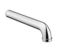 Hansgrohe hansgrohe Tuyau 300 mm, coudé, avec support, laiton, chrome Quantité:1