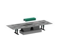 Hansgrohe Kit complet uBox universel 56023180 – 70 cm, pour installation standard (rigole de douche)