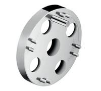 Hansgrohe hansgrohe Unica S support carrelage en plastique, chrome Quantité:1