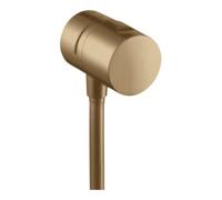 Hansgrohe hansgrohe Vanne d'arrêt Fixfit Stop AP, bronze brossé Quantité:1