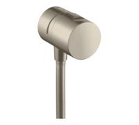 Hansgrohe hansgrohe Vanne d'arrêt Fixfit Stop AP, nickel brossé Quantité:1