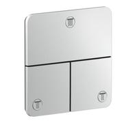 Hansgrohe hansgrohe Ventil Axor ShowerSelect ID encastré, 3 consommateurs, softsqua, nickel brossé Quantité:1