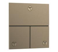 Hansgrohe hansgrohe Ventil ShowerSelect Comfort E encastré, pour 3 sorties, bronze brossé Quantité:1