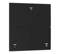 Hansgrohe hansgrohe Ventil ShowerSelect Comfort E encastré, pour 3 sorties, noir mat Quantité:1