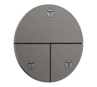 Hansgrohe hansgrohe Ventil ShowerSelect Comfort S encastré, 3 sorties, chrome noir brossé Quantité:1
