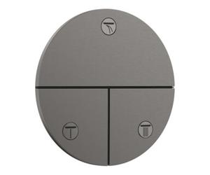 Hansgrohe hansgrohe Ventil ShowerSelect Comfort S encastré, 3 sorties, chrome noir brossé Quantité:1