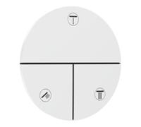 Hansgrohe hansgrohe Ventil ShowerSelect Comfort S encastré, pour 3 sorties, blanc mat Quantité:1