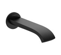 Hansgrohe hansgrohe Vivenis Robinet de baignoire à montage mural, saillie 202 mm, noir mat Quantité:1