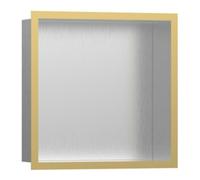 Hansgrohe hansgrohe XtraStoris niche murale indiv. 300x300x100mm, avec cadre, ES ge, po g opt Quantité:1