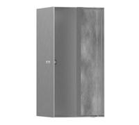 Hansgrohe Niche murale XtraStoris Rock porte à carreler 300x150x140 mm acier inoxydable brossé