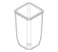 Hansgrohe hansgrohe XtraStoris Poubelle 12x12x22 Quantité:1