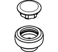 hansgrohe HG Zugk. Axor Montreux 3-L. Bras WT. 98619000 modèle au sol chromé