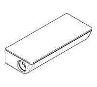 hansgrohe hotte AP Ecostat Select blanc / chromé 98477400