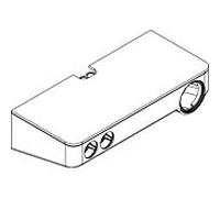 hansgrohe Hotte Raindance Select apparente match0 92164400 Showerpipe 2 blanc / chromé