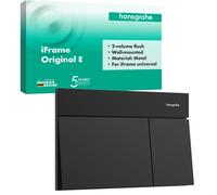 hansgrohe iFrame Element E Plaque de déclenchement pour WC, 66003670,