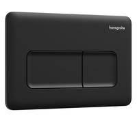 Hansgrohe iFrame Original Q bouton de chasse d'eau pour WC noir 66001670