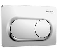Hansgrohe iFrame Original S bouton de chasse d'eau pour WC chrome brillant 66002000