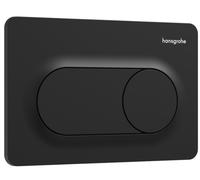 Hansgrohe iFrame Original S bouton de chasse d'eau pour WC noir 66002670
