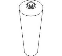 hansgrohe insert en verre Axor Terrano 41929000 distributeur de lotion