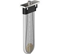 Kit de finition hansgrohe sBox, carré, pour montage sur bord de baignoire ou de carrelage, 28012000, Couleur: chrome